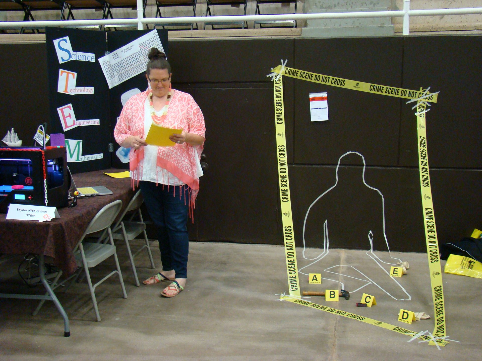 Crime scene demo.
